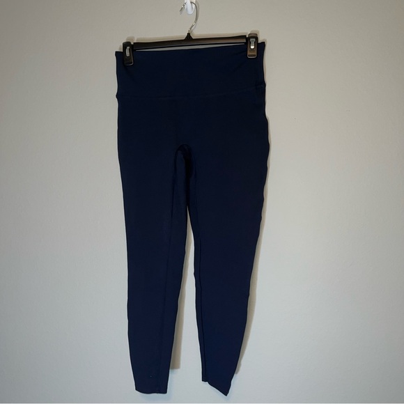 Spanx by Sara Blakely Navy Leggings Size L - Picture 1 of 2